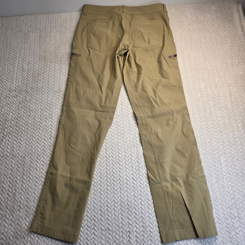 Eddie Bauer First Ascent Guide Pro Hiking Pants Mens 33x32 Tan Technical Stretch - Picture 5 of 7
